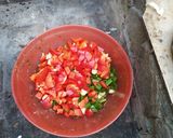 Foto del paso 2 de la receta: Pollo a la calabresa al disco con papas rústicas rabiosas