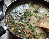 A picture of step 7 of Bhagar upma for fasting.