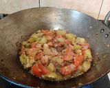 A picture of step 7 of Roasted Green Eggplant Mash or Hare Baingan ka Bharta.