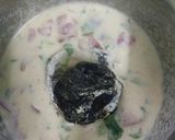 A picture of step 6 of Smoked onion and tomato raita with ciba raita masala.