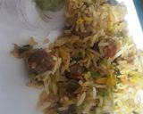 A picture of step 5 of Vegetable dum biryani.