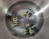 Foto langkah ke 1 dari resep 🥭Mango Sticky Rice with Butterfly Pea.
