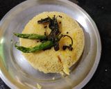 A picture of step 4 of Dhokla.