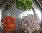 A picture of step 1 of Paneer Toast.