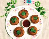 A picture of step 9 of Peas stuffed Patties.
