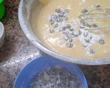 Foto del paso 5 de la receta: Budín DE CHISPAS DE CHOCOLATE, CON PERFUME DE LIMÓN 🍋🍋🍋 🎊😃🍋🍋🍋🎊😃🍋🍋🍋🎊😃