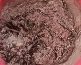Foto langkah ke 4 dari resep Brownis Sekat ukuran 20x20.