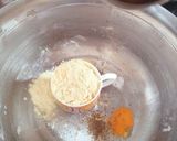 A picture of step 1 of Gujarati Fafda 😋😋😋.