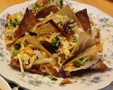 A picture of step 4 of Asian Wonton Tacos.