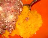 Foto del paso 5 de la receta: Moldeado de calabaza, carne, queso (apto celíacos, regímenes e hipertensos)