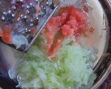A picture of step 3 of Mix raita.