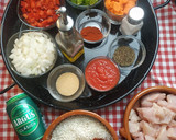 Foto del paso 1 de la receta: El señor de los arroces - Meloso de pollo a la cerveza