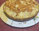 Foto del paso 5 de la receta: Tortilla de papas, jamón y queso