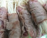 Foto langkah ke 3 dari resep 8. Beef Enoki Roll Saus Gochujang.