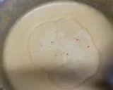 A picture of step 7 of Alfredo creamy pasta with chicken.