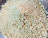 A picture of step 1 of Sattu Powder (Masala Puri).