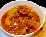 A picture of step 8 of Kheer Dom aloo.