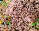 A picture of step 5 of Red Rice Pulao.