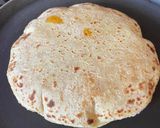 A picture of step 6 of Mango puran poli.