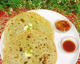 A picture of step 8 of Winter special green Peas Paratha.