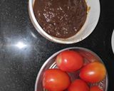 A picture of step 2 of Tomato imli chutney.