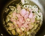 A picture of step 7 of Juicy chicken breast with mushroom butter sauce and mashed potatoes.
