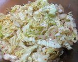 Foto del paso 7 de la receta: Entraña y Carré con salsa de cerezas y ajo y ensalada de repollo