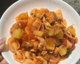 Hình bước làm 7 của món Nui sốt cà chua (Healthy pasta)
