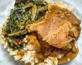 Foto langkah ke 14 dari resep Rendang Ayam + Gulai Teri Daun Singkong.