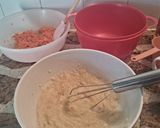 Foto del paso 1 de la receta: Bizcochuelo triple sabores vegano