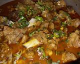 A picture of step 4 of Special Degi mutton.