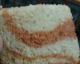 Foto langkah ke 6 dari resep Cake zebra pisang.