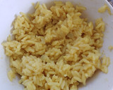 Foto del paso 2 de la receta: Croquetas de arroz al curry con salchicha