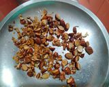 A picture of step 2 of Besan almond and pistachio Modak.