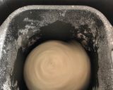 A picture of step 1 of Machine white bread.