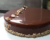 Une image de l'étape 17 de Entremet chocolat noisette.