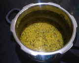 A picture of step 3 of Dal bati.