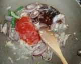 A picture of step 4 of Chilli Tofu.