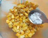 A picture of step 3 of Corn chaat.