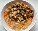 A picture of step 4 of Japanese Saba (Mackerel) Dan Dan Noodles.