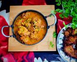 A picture of step 4 of Bottle Gourd Fritters Curry.