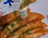 Foto langkah ke 5 dari resep Pisang Keju Crispy Matcha.