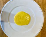 A picture of step 6 of Monkfish with sweetcorn custard.