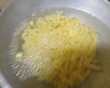 A picture of step 1 of Pasta in red sauce.