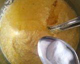 A picture of step 2 of Sev khamani.