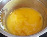 A picture of step 2 of Mango shake😋😋❤️.