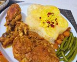 عکس مرحله 5 از دستور چلو مرغ وهلو 🍗🍑