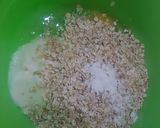 صورة لخطوة 1 من وصفة بان كيك صحي بالشوفان والياغورت الطبيعي🍯للأطفال