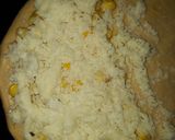 A picture of step 2 of Stuffed wheat flour Cheezy Garlic Bread .