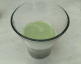 Foto langkah ke 3 dari resep Puding Matcha Latte ala Kafe Jepang.